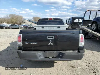 2008 Mitsubishi Raider LS with VIN 1Z7HC22K08S619559, listed as a Copart auction lot 50796605 with 39,568 mi miles and Clean Title. Bid and sale history available at carsss.com. Image 6.