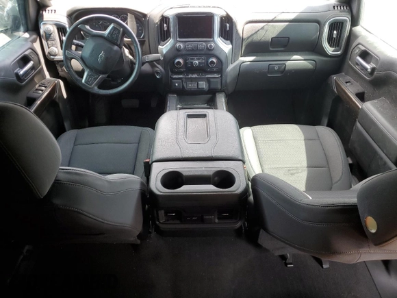 2021 Chevrolet Silverado 1500 LT Trail Boss with VIN 3GCPYFEDXMG455395, listed as a Copart auction lot 59181684 with 31,123 mi miles and Salvage Title. Bid and sale history available at DreamBid. Image 8.