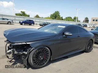 2020 Mercedes-Benz S 63 AMG with VIN WDDXJ8JB7LA040820, listed as a Copart auction lot 65985844 with Not Provided miles and Salvage Title. Bid and sale history available at DreamBid. Image 1.