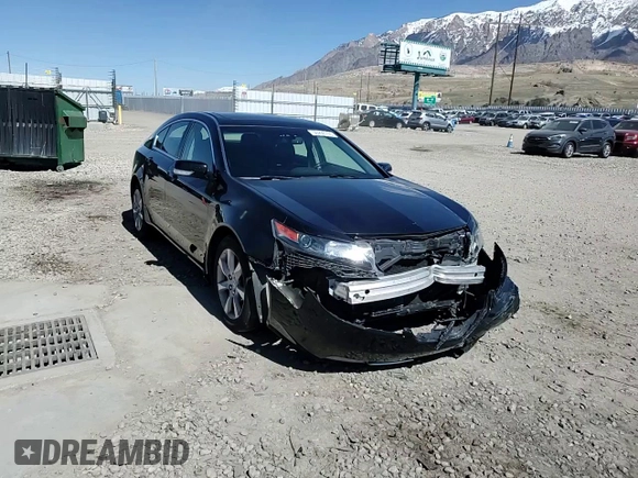 2012 Acura TL Tech Auto with VIN 19UUA8F51CA025313, listed as a Copart auction lot 50206155 with 162,860 mi miles and Salvage Title. Bid and sale history available at carsss.com. Image 10.