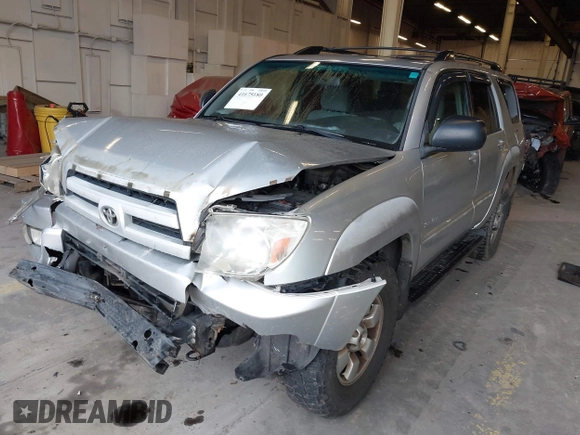 2003 Toyota 4Runner SR5 with VIN JTEBU14R638008665, listed as a IAAI auction lot 41675180 with 266,592 mi miles and . Bid and sale history available at DreamBid. Image 17.