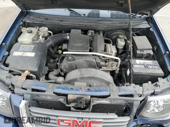 2004 GMC Envoy SLT with VIN 1GKDT13S242201036, listed as a Copart auction lot 50698255 with 152,575 mi miles and Salvage Title. Bid and sale history available at carsss.com. Image 12.
