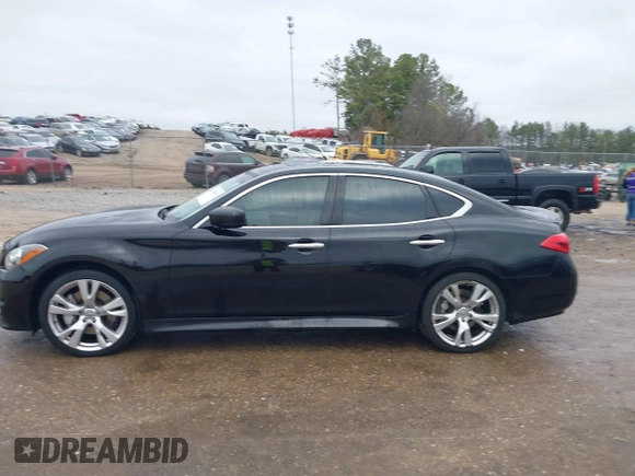 2012 Infiniti M37 with VIN JN1BY1AP6CM334360, listed as a IAAI auction lot 41475005 with 179,360 mi miles. Bid and sale history available at carsss.com. Image 14.