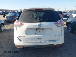 2015 Nissan Rogue SV with VIN 5N1AT2MVXFC916779, listed as a IAAI auction lot 41757810 with 169,629 mi miles. Bid and sale history available at carsss.com. Image 17.