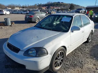 1997 Honda Civic LX with VIN 1HGEJ6571VL028196, listed as a IAAI auction lot 41429128 with 398,114 mi miles. Bid and sale history available at carsss.com. Image 2.