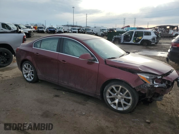2016 Buick Regal GS with VIN 2G4GU5GXXG9197323, listed as a Copart auction lot 85877964 with 47,115 mi miles and Clean Title. Bid and sale history available at carsss.com. Image 4.