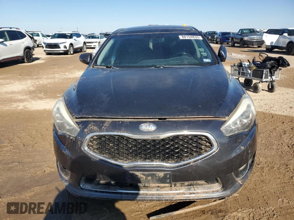 2014 Kia Cadenza Limited with VIN KNALN4D76E5121409, listed as a Copart auction lot 88154835 with 130,742 mi miles and Clean Title. Bid and sale history available at carsss.com. Image 5.