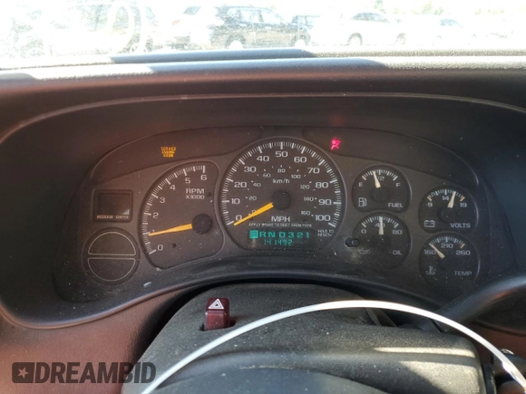 2000 Chevrolet Silverado 1500 with VIN 1GCEK14W4YE310235, listed as a Copart auction lot 42107065 with 0 mi miles and Salvage Title. Bid and sale history available at carsss.com. Image 9.