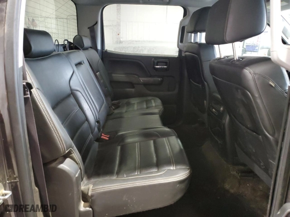 2015 GMC Sierra 2500HD Denali with VIN 1GT120E84FF514856, listed as a Copart auction lot 61423374 with 204,130 mi miles and Salvage Title. Bid and sale history available at carsss.com. Image 10.