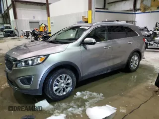 2016 Kia Sorento LX with VIN 5XYPGDA35GG048091, listed as a Copart auction lot 86768774 with 105,072 mi miles and Salvage Title. Bid and sale history available at DreamBid. Image 1.