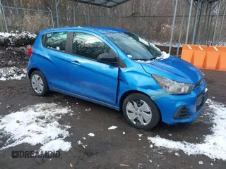 2017 Chevrolet Spark LS with VIN KL8CB6SA8HC802976, listed as a IAAI auction lot 41259647 with 153,912 mi miles. Bid and sale history available at carsss.com. Image 1.