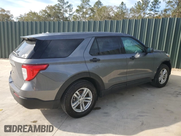 2022 Ford Explorer with VIN 1FMSK7BHXNGA48629, listed as a Copart auction lot 81516644 with 26,406 mi miles and Salvage Title. Bid and sale history available at carsss.com. Image 3.