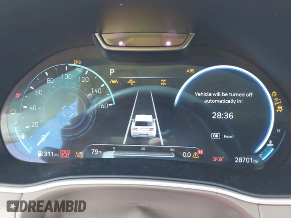 2023 Genesis GV80 с VIN KMUHCESC8PU103102, выставлен на аукционе IAAI как лот 41920262 с пробегом 28 701 миль миль и . История ставок и продаж доступна на DreamBid. Изображение 7.