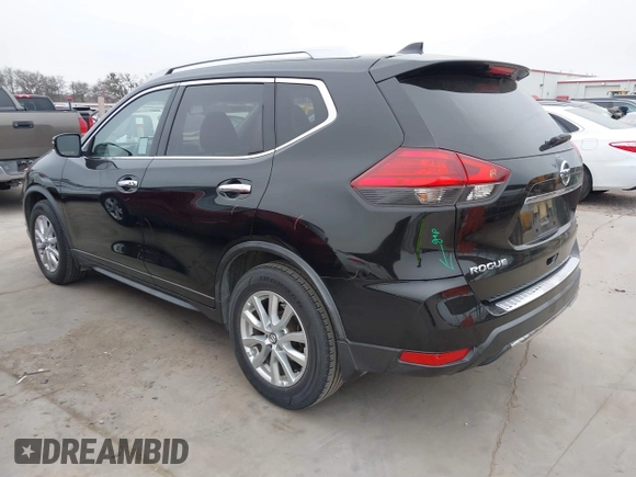 2017 Nissan Rogue SV with VIN JN8AT2MT1HW146593, listed as a IAAI auction lot 41528155 with 73,703 mi miles. Bid and sale history available at carsss.com. Image 3.