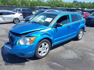 2008 Dodge Caliber SXT with VIN 1B3HB48B08D548659, listed as a IAAI auction lot 42050640 with 281,787 mi miles. Bid and sale history available at carsss.com. Image 2.
