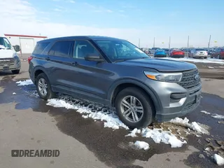 2022 Ford Explorer with VIN 1FMSK8BHXNGA50337, listed as a IAAI auction lot 41411741 with 66,053 mi miles. Bid and sale history available at carsss.com. Image 1.