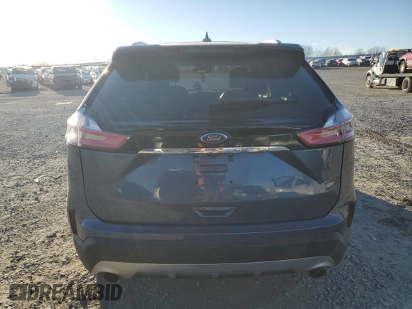 2019 Ford Edge SEL with VIN 2FMPK4J95KBC40185, listed as a Copart auction lot 43233055 with 102,951 mi miles and Salvage Title. Bid and sale history available at carsss.com. Image 6.