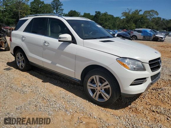 2015 Mercedes-Benz M 350 with VIN 4JGDA5JB6FA617820, listed as a Copart auction lot 57787965 with 135,285 mi miles and Salvage title. Bid and sale history available at DreamBid. Image 4.