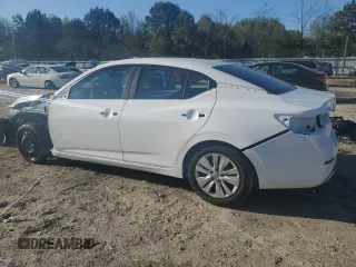 2025 Nissan Sentra S with VIN 3N1AB8BV8SY288089, listed as a Copart auction lot 52110395 with 242 mi miles and Salvage Title. Bid and sale history available at DreamBid. Image 2.