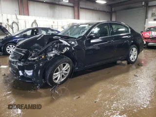 2012 Infiniti G37 x with VIN JN1CV6AR5CM676961, listed as a Copart auction lot 50337465 with 169,928 mi miles and Salvage Title. Bid and sale history available at carsss.com. Image 1.