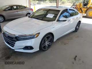 2022 Honda Accord Touring with VIN 1HGCV3F90NA011671, listed as a IAAI auction lot 42743890 with 76,728 mi miles and . Bid and sale history available at DreamBid. Image 18.