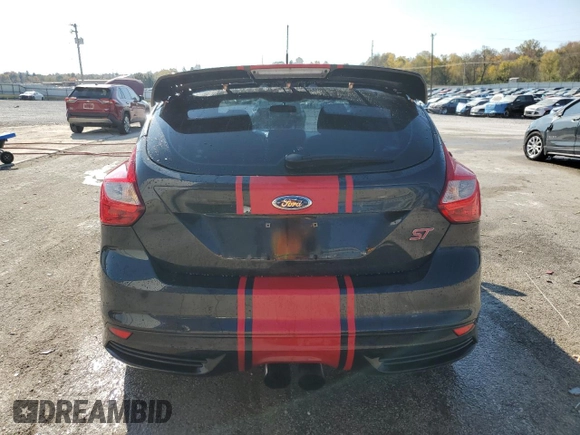 2014 Ford Focus ST with VIN 1FADP3L98EL459538, listed as a Copart auction lot 76682344 with 168,273 mi miles and Non Repairable. Bid and sale history available at carsss.com. Image 6.