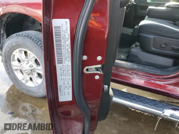 2019 Ram 2500 Big Horn with VIN 3C6UR5JL9KG647631, listed as a Copart auction lot 45173075 with 134,588 mi miles and Salvage title. Bid and sale history available at DreamBid. Image 12.