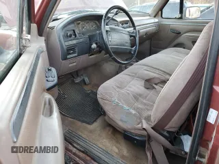 1995 Ford F-150 with VIN 1FTEF14N6SLA05558, listed as a Copart auction lot 82989934 with 0 mi miles and Salvage Title. Bid and sale history available at carsss.com. Image 8.