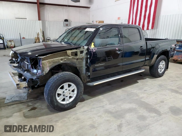 2012 Toyota Tacoma PreRunner with VIN 5TFKU4HN1CX002520, listed as a Copart auction lot 47762325 with 184,224 mi miles and Salvage Title. Bid and sale history available at DreamBid. Image 1.