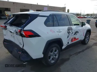 2023 Toyota RAV4 Hybrid XLE with VIN JTMRWRFV3PD205098, listed as a IAAI auction lot 41845095 with 22,908 mi miles. Bid and sale history available at carsss.com. Image 4.