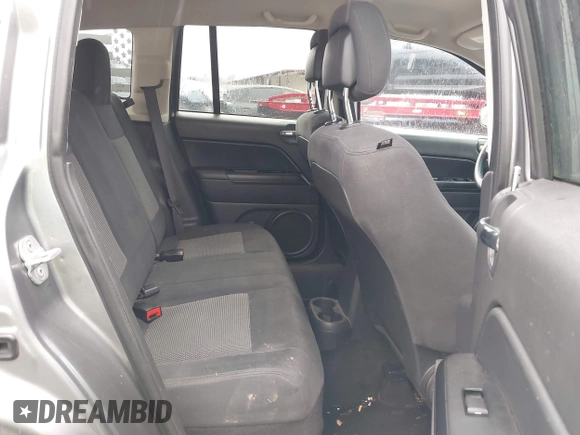 2013 Jeep Compass Sport with VIN 1C4NJDBB5DD101879, listed as a IAAI auction lot 41208112 with 168,300 mi miles. Bid and sale history available at carsss.com. Image 8.