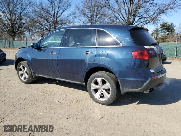 2013 Acura MDX with VIN 2HNYD2H27DH516540, listed as a Copart auction lot 46421315 with 157,498 mi miles and Salvage Title. Bid and sale history available at carsss.com. Image 2.