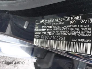 2014 Mercedes-Benz CLS 550 с VIN WDDLJ7DB2EA103961, выставлен на аукционе IAAI как лот 42249018 с пробегом 90 567 миль миль и . История ставок и продаж доступна на DreamBid. Изображение 9.