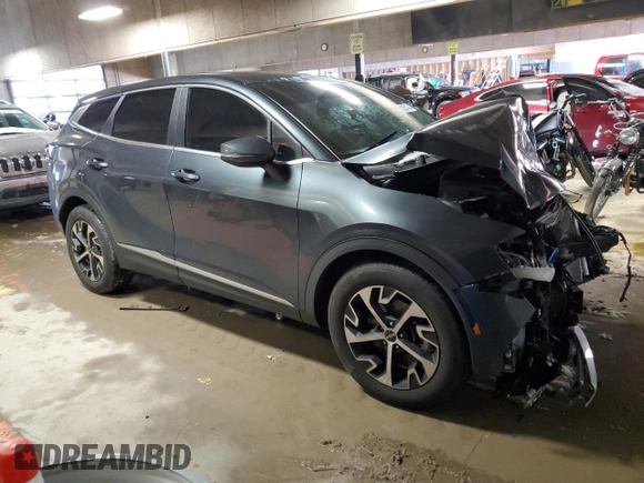 2023 Kia Sportage EX with VIN 5XYK33AF4PG038694, listed as a Copart auction lot 87805715 with 47,753 mi miles and Salvage title. Bid and sale history available at DreamBid. Image 4.