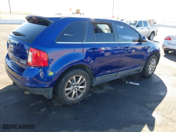 2013 Ford Edge Limited with VIN 2FMDK3K98DBA64358, listed as a IAAI auction lot 41573506 with 170,205 mi miles. Bid and sale history available at carsss.com. Image 4.