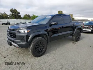 2023 Chevrolet Colorado 4WD Trail Boss with VIN 1GCPTEEK8P1196271, listed as a Copart auction lot 59377355 with 30,493 mi miles and Salvage title. Bid and sale history available at DreamBid. Image 1.