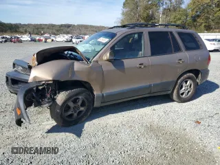 2004 Hyundai Santa Fe GLS with VIN KM8SC13D44U583980, listed as a Copart auction lot 80384034 with Not Provided miles and Salvage Title. Bid and sale history available at carsss.com. Image 1.