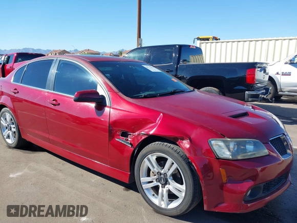 2009 Pontiac G8 with VIN 6G2ER57749L181327, listed as a IAAI auction lot 40772434 with 251,047 mi miles. Bid and sale history available at carsss.com. Image 6.