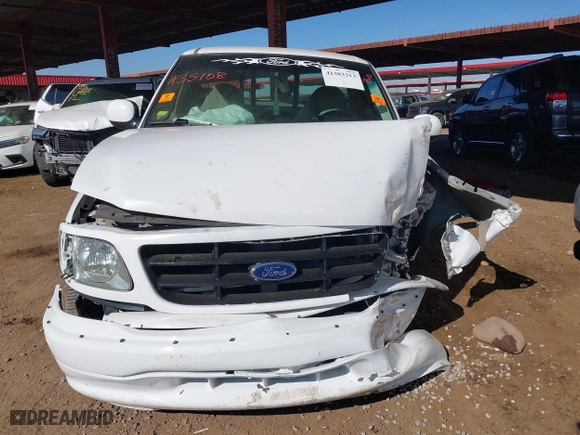 1999 Ford F-150 Work Series with VIN 1FTRF17W0XKA35108, listed as a IAAI auction lot 41383313 with 1 mi miles. Bid and sale history available at carsss.com. Image 12.