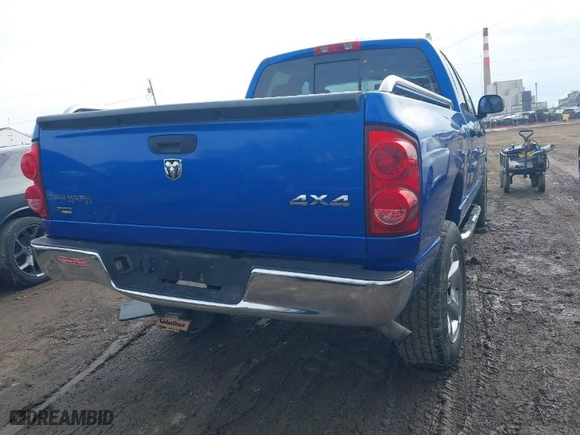 2007 Dodge Ram 1500 SLT with VIN 1D7HU18P47S191361, listed as a IAAI auction lot 41582937 with NaN miles. Bid and sale history available at carsss.com. Image 4.