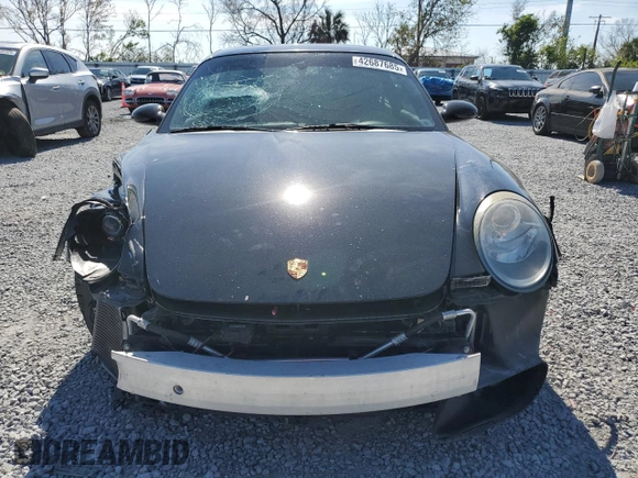 2005 Porsche 911 Turbo S with VIN WP0AB29935S742531, listed as a Copart auction lot 42687685 with 59,979 mi miles and Salvage Title. Bid and sale history available at carsss.com. Image 5.