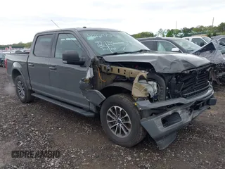 2018 Ford F-150 XL with VIN 1FTEW1EPXJFC85210, listed as a IAAI auction lot 42150759 with 97,660 mi miles and . Bid and sale history available at carsss.com. Image 1.