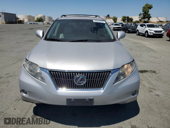 2011 Lexus RX 350 with VIN 2T2BK1BA7BC104102, listed as a Copart auction lot 65045435 with 125,374 mi miles and Salvage title. Bid and sale history available at DreamBid. Image 5.