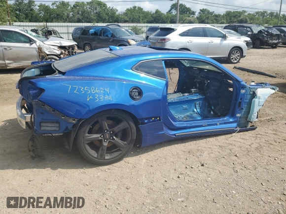 2017 Chevrolet Camaro 2SS z VIN 1G1FH1R72H0163388, wystawiony jako Copart lot #71587674 z przebiegiem Nie podano mil oraz Nie do naprawy • Non repairable. Historia ofert i sprzedaży dostępna na DreamBid. Obrazek 3.