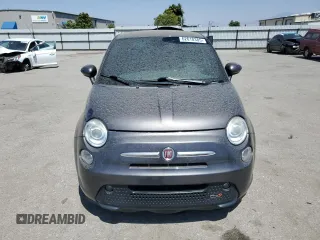 2015 FIAT 500e with VIN 3C3CFFGE0FT598221, listed as a Copart auction lot 62610385 with 54,496 mi miles and Clean title. Bid and sale history available at DreamBid. Image 5.
