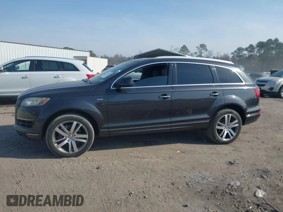 2014 Audi Q7 Premium Plus with VIN WA1LGAFE9ED001319, listed as a IAAI auction lot 41775171 with 144,711 mi miles and . Bid and sale history available at DreamBid. Image 14.