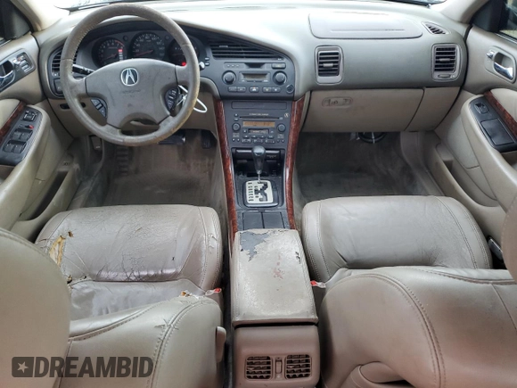 2003 Acura TL with VIN 19UUA56623A072955, listed as a Copart auction lot 71586074 with 157,002 mi miles and Salvage Title. Bid and sale history available at carsss.com. Image 8.