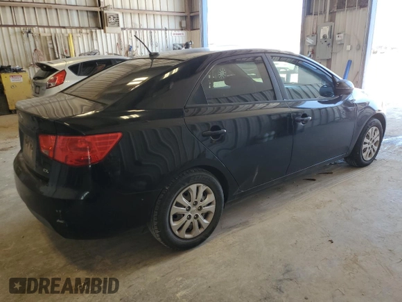 2013 Kia Forte EX with VIN KNAFU4A28D5698370, listed as a Copart auction lot 51714845 with 116,579 mi miles and Salvage Title. Bid and sale history available at carsss.com. Image 3.