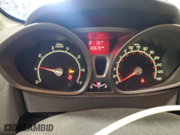2011 Ford Fiesta SE с VIN 3FADP4BJ8BM116708, выставлен на аукционе Copart как лот 54046465 с пробегом 169 679 миль миль и Списание • Salvage title. История ставок и продаж доступна на DreamBid. Изображение 9.