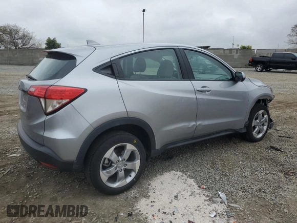 2021 Honda HR-V LX with VIN 3CZRU5H34MM721569, listed as a Copart auction lot 50612705 with 22,146 mi miles and Salvage Title. Bid and sale history available at carsss.com. Image 3.